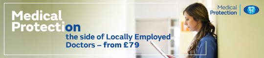 Medical Protection — indemnity for locally employed doctors from £79